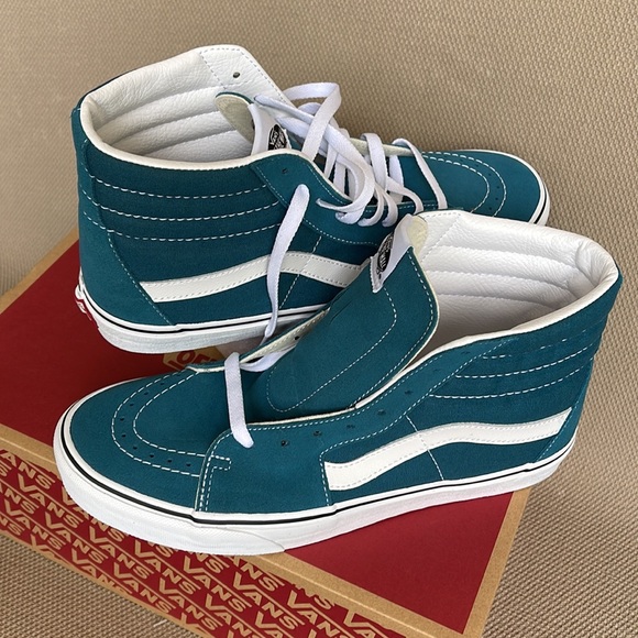 Vans Sk8-Hi Blue Coral / True White WMNS - Picture 11 of 16